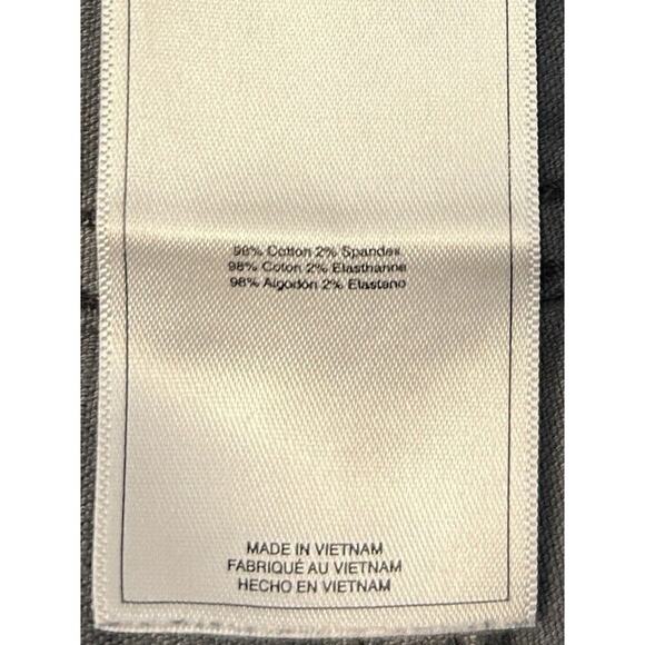 Quicksilver Corduroy Pant Men's Size 26 Straight Fit Gray 5 Pocket - Picture 9 of 9